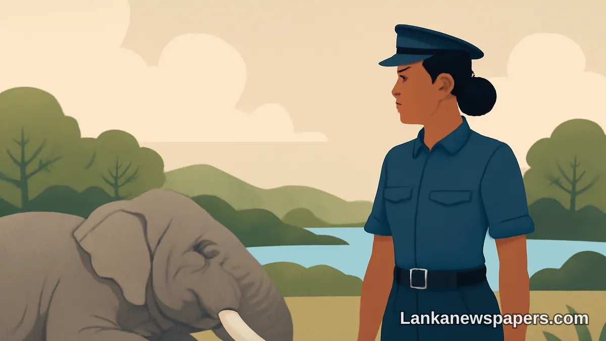 PM Harini Vows Equal Enforcement of Environmental Laws Following Death of Tusker Kavanthissa