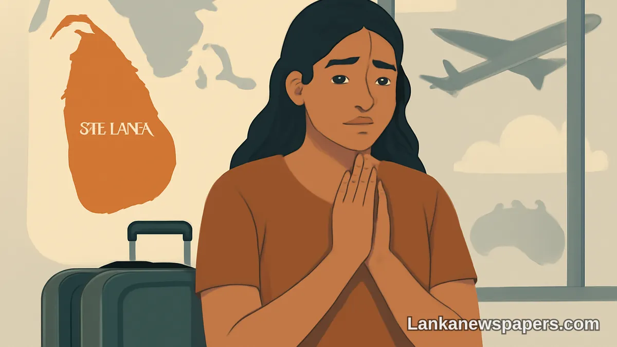 Stranded Sri Lankan Woman Pleads With New Zealand and Australia to Be Brought Home