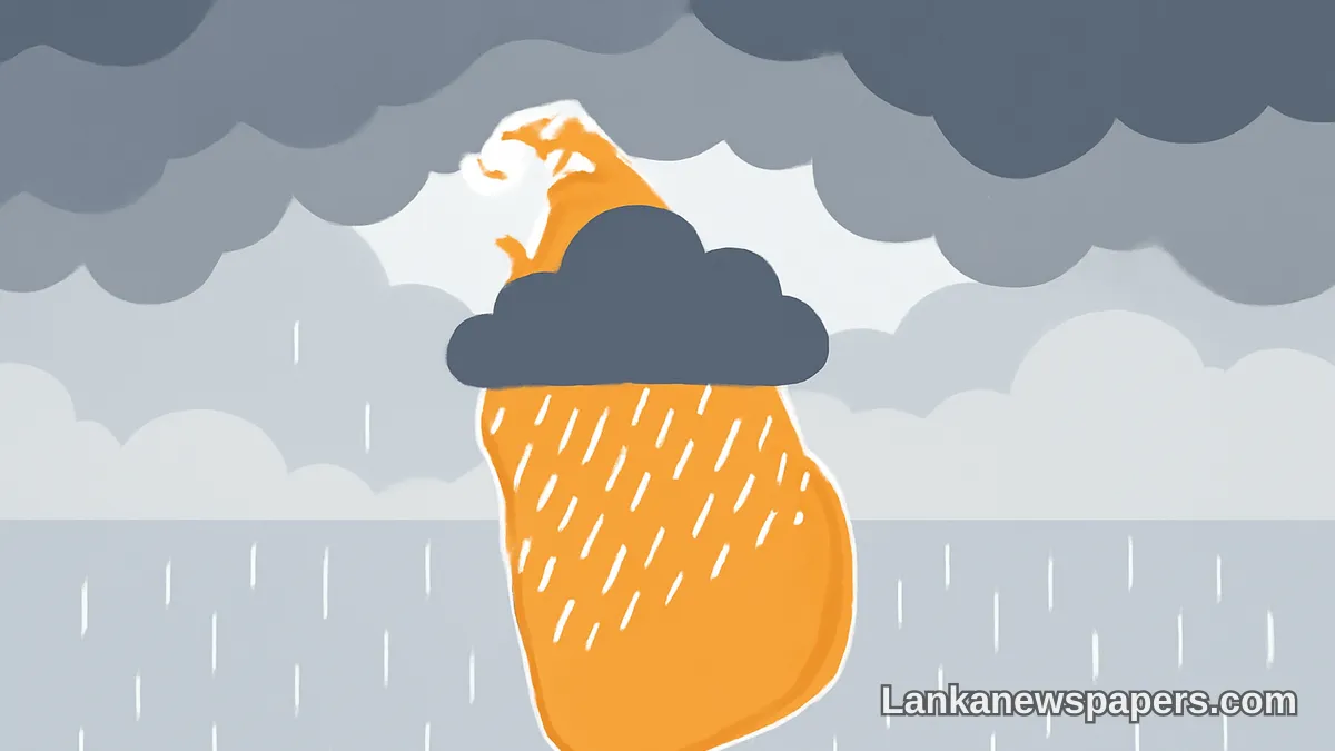 Met Department Warns of Widespread Rainfall Across Sri Lanka Through 27 October