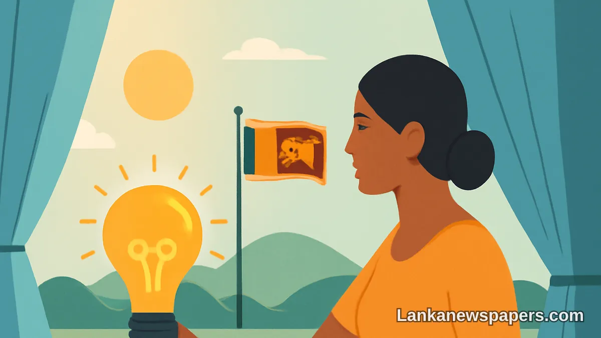 Sri Lanka Brings Curtain Down on Power Cuts as Electricity Supply Stabilises