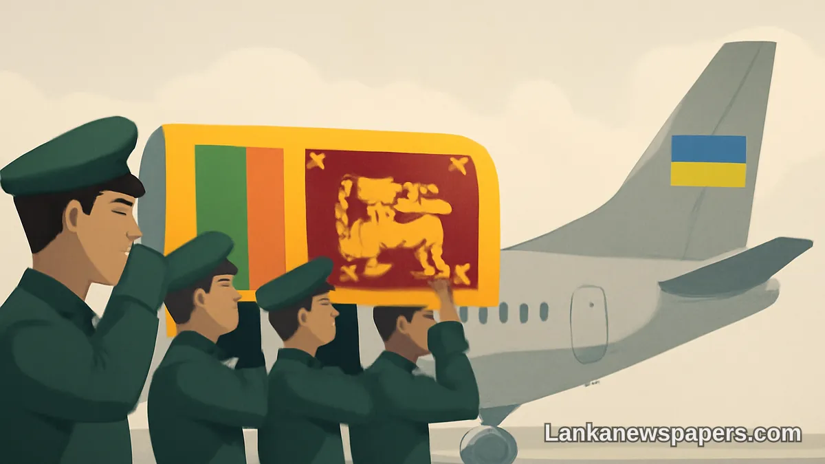 Body of Sri Lankan Who Died Fighting for Russia Repatriated by Ukraine