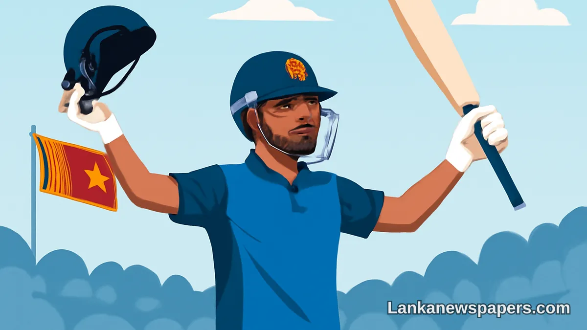 Janith Liyanage's Match-Winning Innings Steers Sri Lanka to Victory