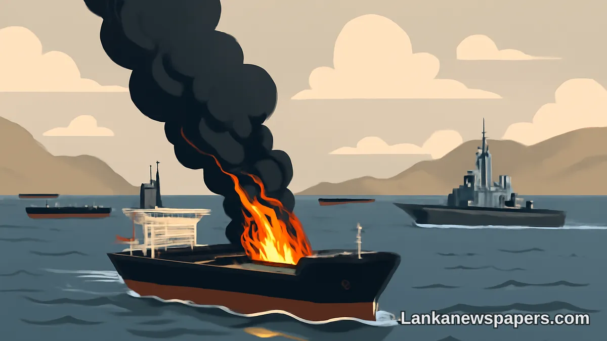 Iran Reports Seven Tankers Struck in Strait of Hormuz in Largest Single-Day Toll Since War Began