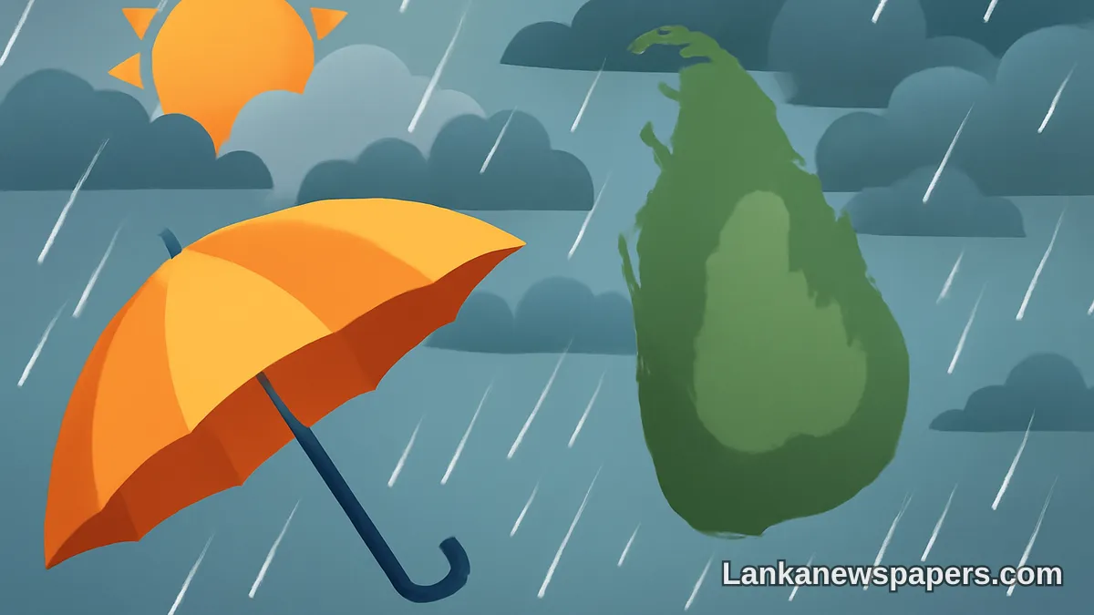 Relief from Low-Pressure System, Yet Heavy Rains Continue to Drench Sri Lanka