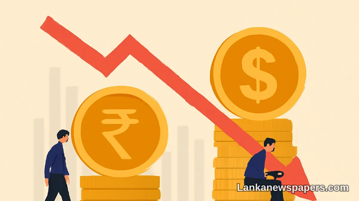 Sri Lankan Rupee Slides Further Against the US Dollar, CBSL Rates Reveal