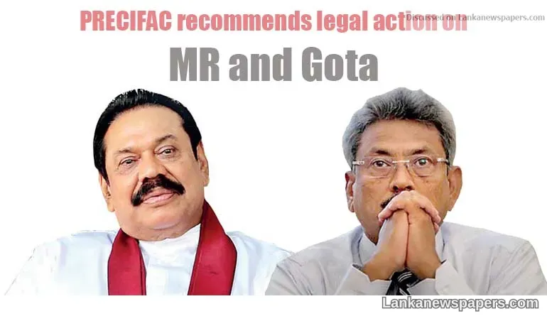 PRECIFAC recommends legal action on MR and Gota