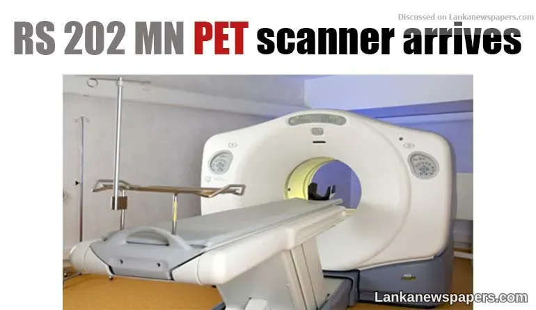 RS 202 MN PET scanner arrives