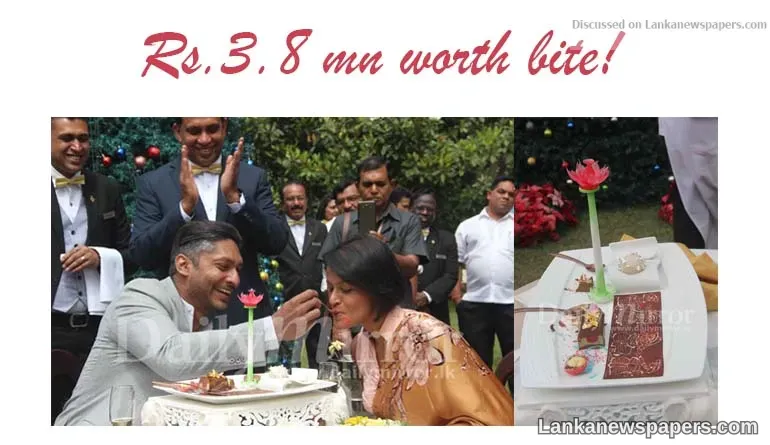 Rs.3.8 mn worth bite!