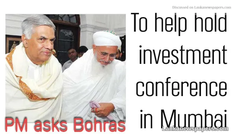 PM asks Bohras to help hold investment conference in Mumbai