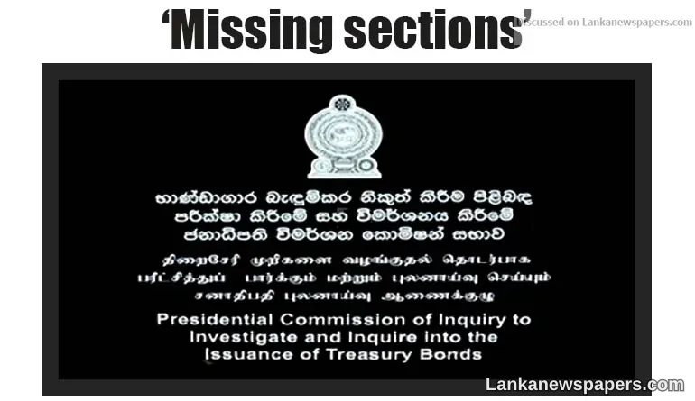 ‘Missing sections’ of bond report: Prez to meet party leaders
