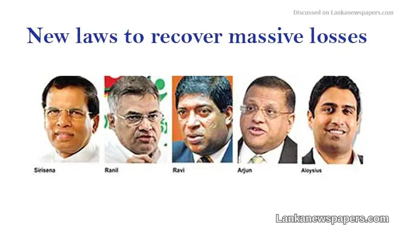 New laws to recover massive losses