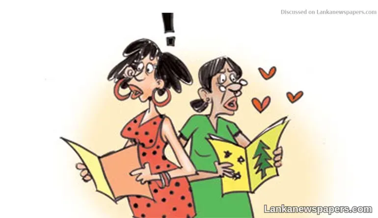 X'mas greeting card written to mother received by lover