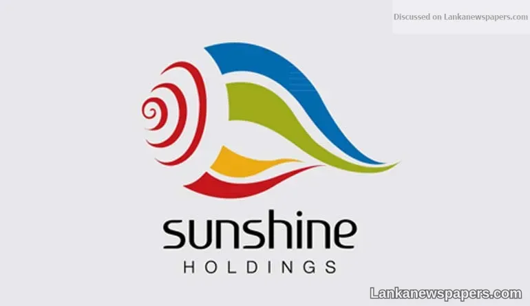 Sunshine Holdings invests Rs.9mn to partner with investment firm