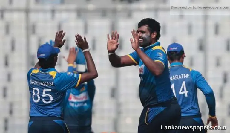 Thisara Perera's all-round brilliance keeps Sri Lanka alive