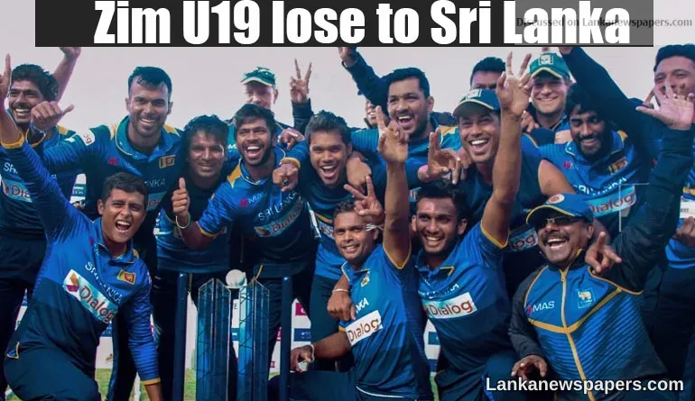 Zim U19 lose to Sri Lanka