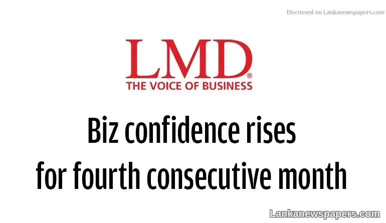 Biz confidence rises for fourth consecutive month