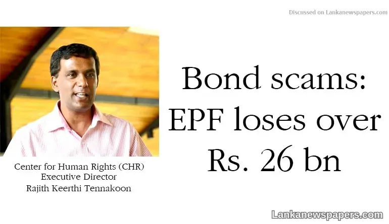 Bond scams: EPF loses over Rs. 26 bn