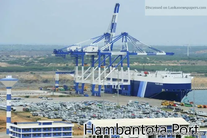 Hambantota Port Final tranche of US$580M on May 9