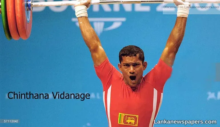 Vidanage aiming for at least four golds in weightlifting