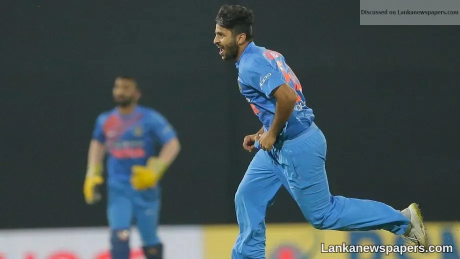 Thakur, Pandey fashion India's emphatic win