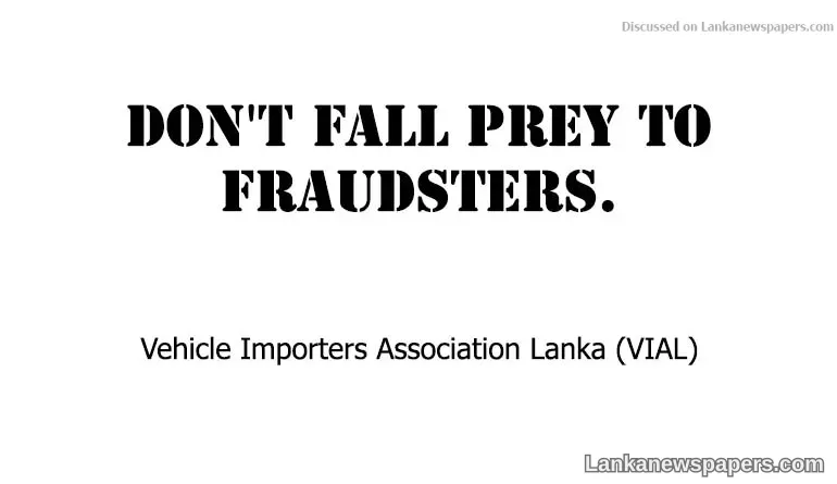 Don't fall prey to fraudsters: Vehicle importers