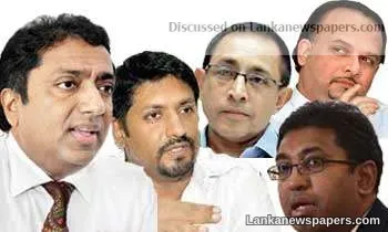 UNP names Akila, Kabir, Navin, Ruwan and Harsha for party positions