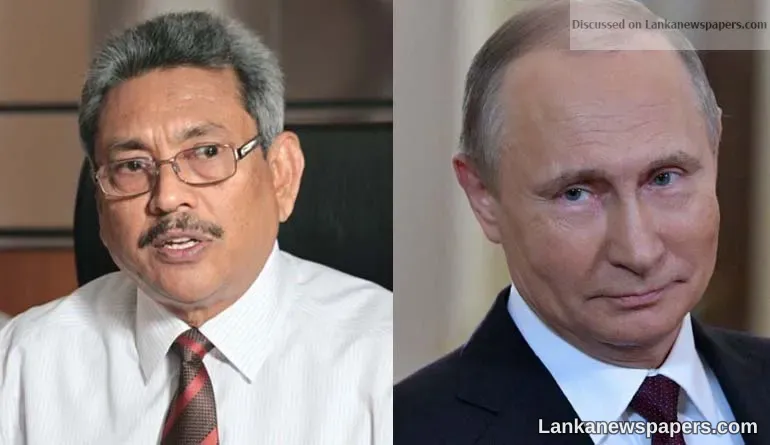 Putin Gotabaya In Context – Pun Intended