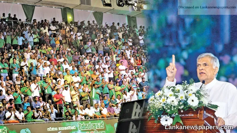 UNP will rule for next 20-30 years, promises PM