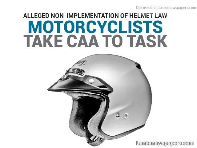 Motorcyclists take CAA to task