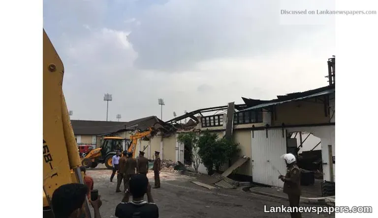 Was the building collapse in Grandpass planned?