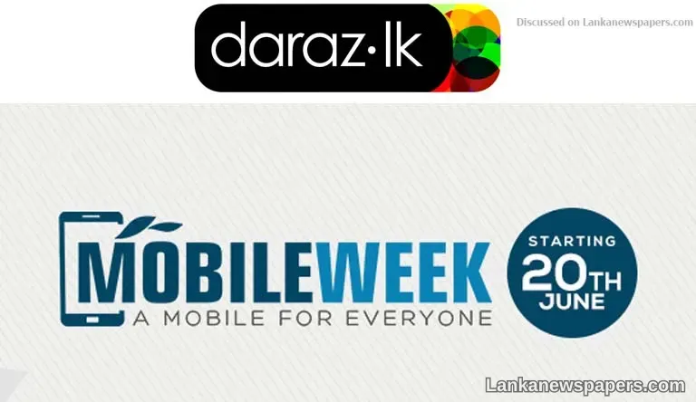 Daraz.lk Introduces a Mobile Week like never before