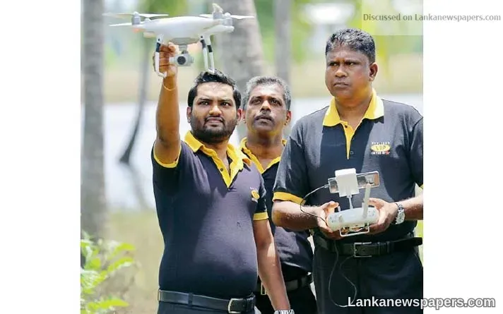 Ceylinco General Insurance uses drone technology Inspects flood claims on the spot