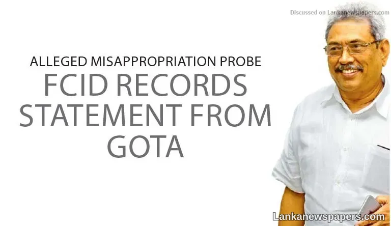 FCID records statement from Gota