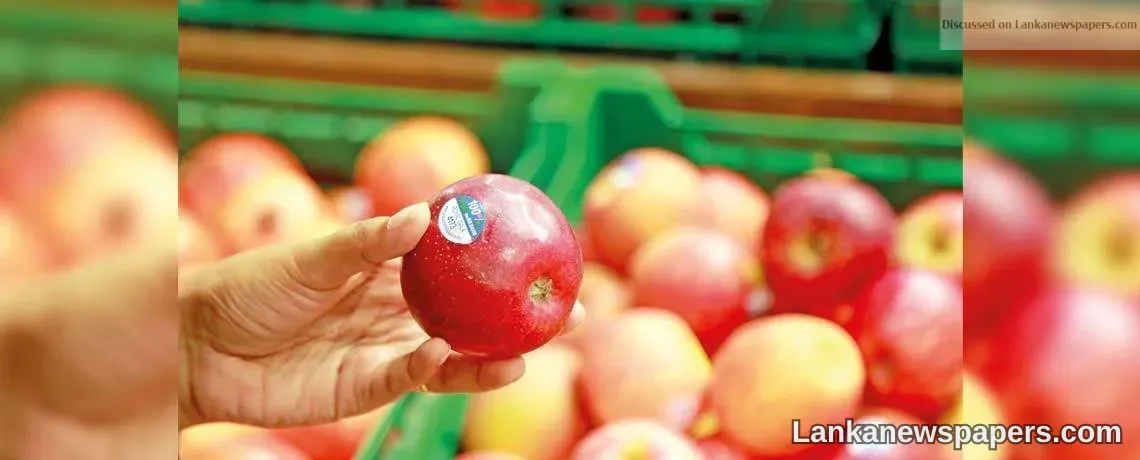 What do stickers that ‘dress up’ fruits reveal