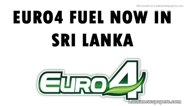 Euro4 fuel now in Sri Lanka