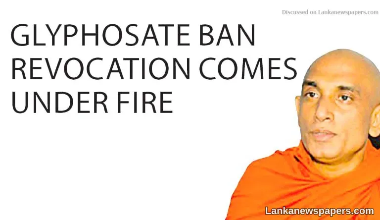 Glyphosate ban revocation comes under fire