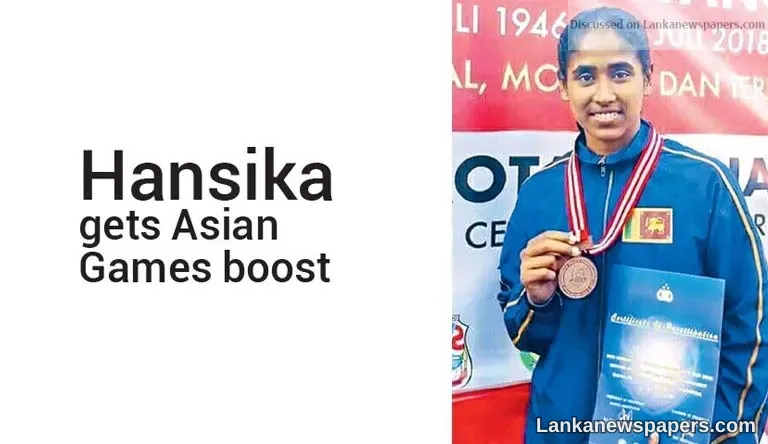 Hansika gets Asian Games boost