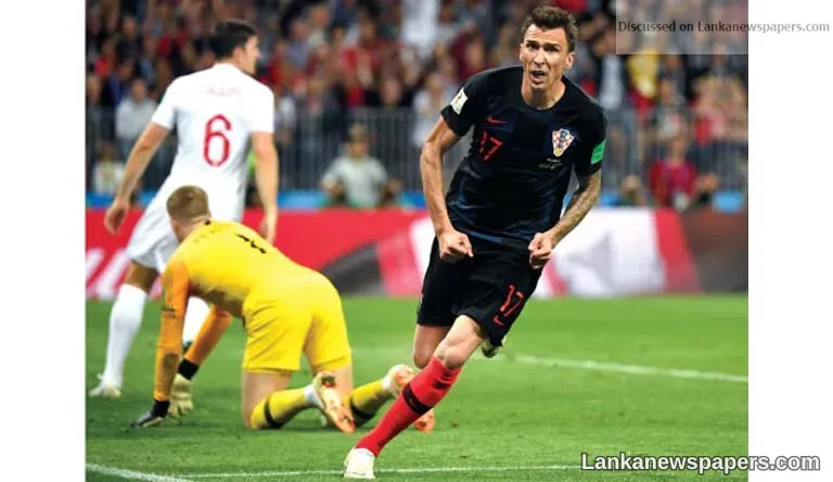 Mandzukic breaks England hearts and fires Croatia into World Cup final