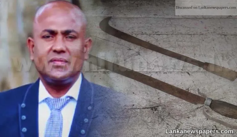 Suspects in Anuradhapura murder arrested, three swords and a motorcar found