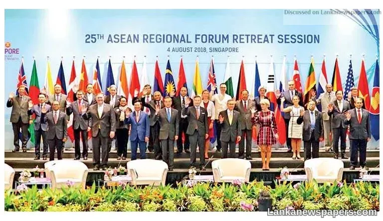Marapana leads Lankan delegation at 25th ASEAN Regional Forum