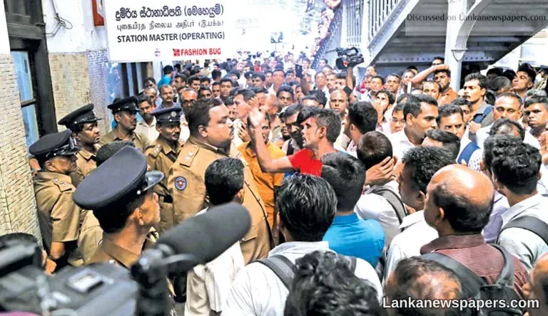 RAILWAY STRIKES AGAIN