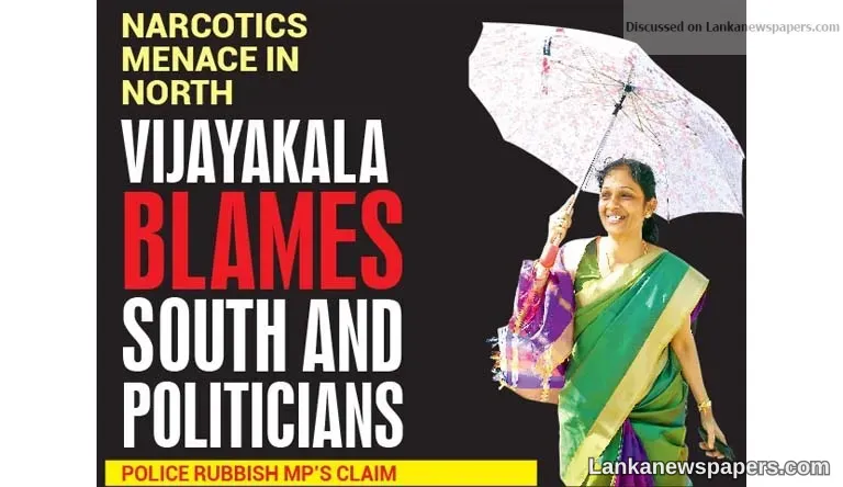 Vijayakala blames South and politicians