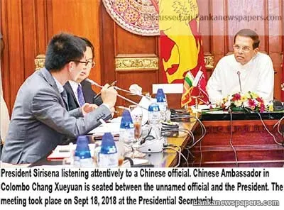 Lanka yet to finalise project proposals for 2 bn yuan grant