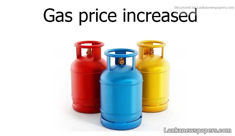 Gas price increased