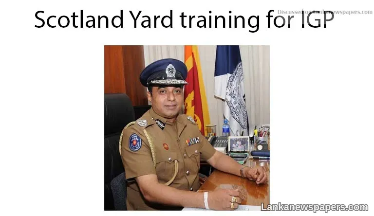 Scotland Yard training for IGP