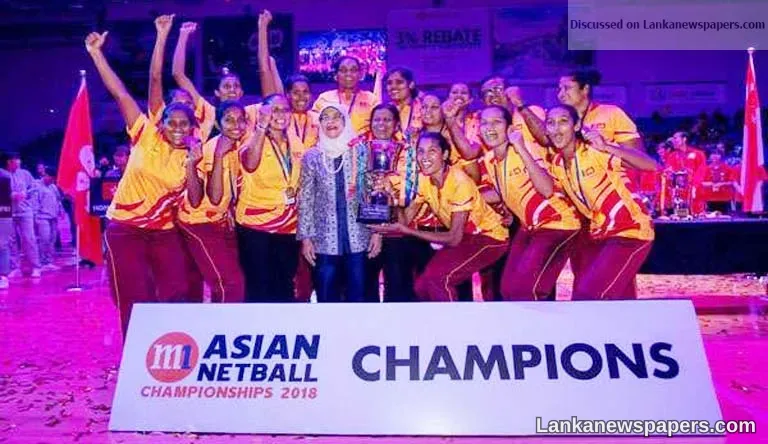 SL win 11th Asian Netball Championship