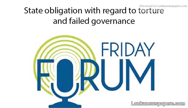 State obligation with regard to torture, and failed governance