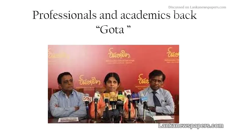 Professionals and academics back Gota