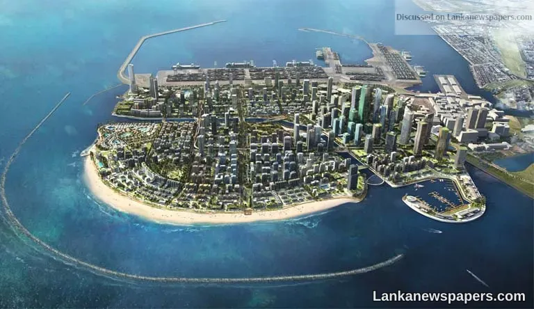 Sri Lanka is building a $15 billion metropolis meant to rival cities like Hong Kong and Dubai