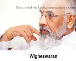 Wiggy wants TNA vote tied to release of LTTE suspects in custody Budget 2019